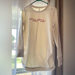 Isabel Maternity Long Sleeve Shirt